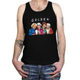 The Golden Friends Remix - Tanktop Tanktop RIPT Apparel X-Small / Black