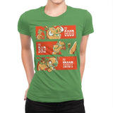 The Good The Bad And The Idiot - Womens Premium T-Shirts RIPT Apparel Small / Kelly Green