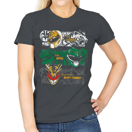 The Good, The Bad And The Shattered - Anytime - Womens T-Shirts RIPT Apparel Small / Charcoal