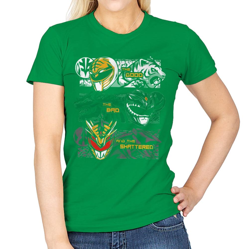 The Good, The Bad And The Shattered - Anytime - Womens T-Shirts RIPT Apparel Small / Irish Green