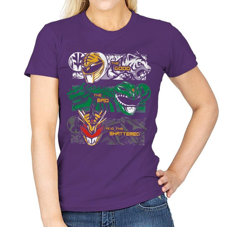 The Good, The Bad And The Shattered - Anytime - Womens T-Shirts RIPT Apparel Small / Purple