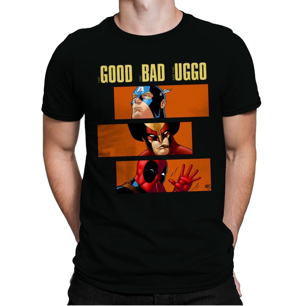 The Good, The Bad, and The Uggo - Mens Premium T-Shirts RIPT Apparel Small / Black