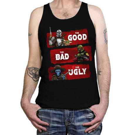 The Good, The Bad, The Ugly - Tanktop Tanktop RIPT Apparel X-Small / Black