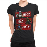 The Good, The Bad, The Ugly - Womens Premium T-Shirts RIPT Apparel Small / Black