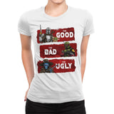 The Good, The Bad, The Ugly - Womens Premium T-Shirts RIPT Apparel Small / White