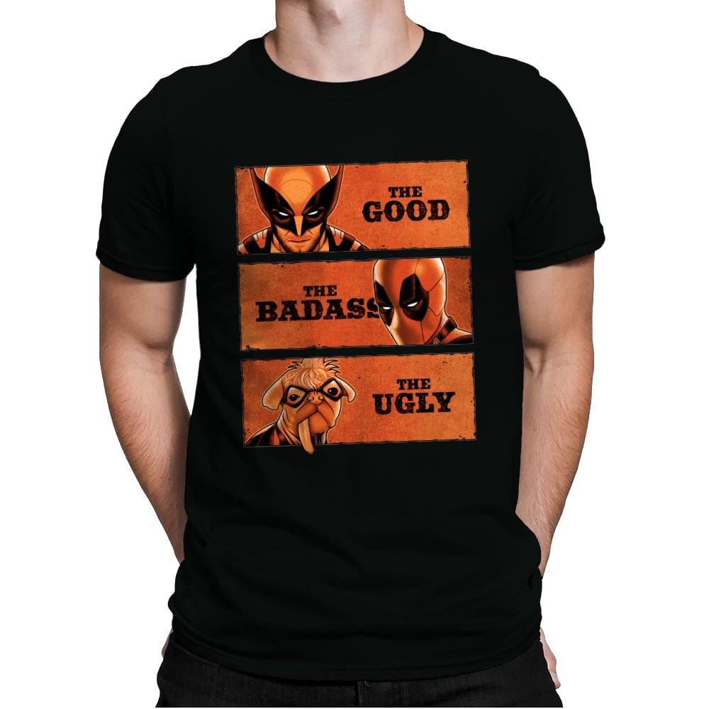 The Good, the Badass and the Ugly - Mens Premium T-Shirts RIPT Apparel Small / Black