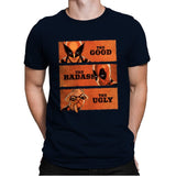 The Good, the Badass and the Ugly - Mens Premium T-Shirts RIPT Apparel Small / Midnight Navy