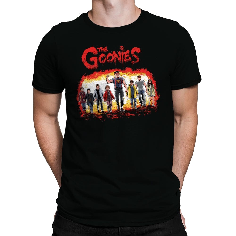 The Goonies - Mens Premium T-Shirts RIPT Apparel Small / Black