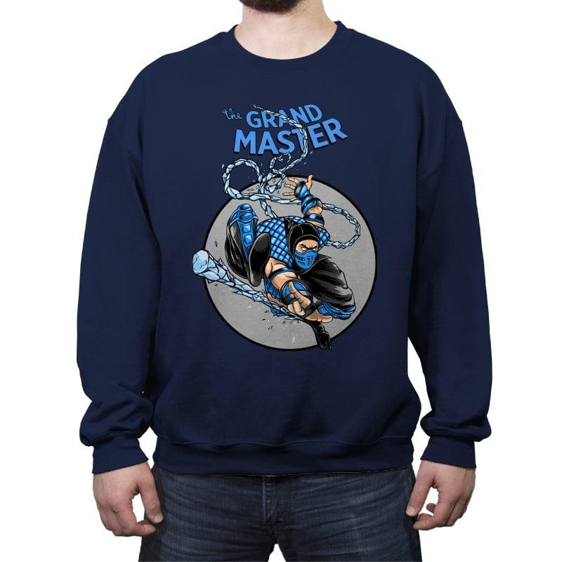 The Grand Master - Crew Neck Sweatshirt Crew Neck Sweatshirt RIPT Apparel Small / Navy