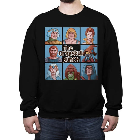 The Grayskull Bunch - Crew Neck Sweatshirt Crew Neck Sweatshirt RIPT Apparel Small / Black