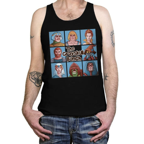 The Grayskull Bunch - Tanktop Tanktop RIPT Apparel X-Small / Black