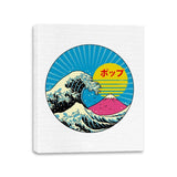 The Great Pop Wave - Canvas Wraps Canvas Wraps RIPT Apparel 11x14 / White