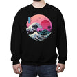 The Great Retro Wave - Crew Neck Sweatshirt Crew Neck Sweatshirt RIPT Apparel