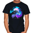 The Great Retrowave Orb - Mens T-Shirts RIPT Apparel Small / Black