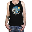 The Great Starry Wave - Tanktop Tanktop RIPT Apparel X-Small / Black