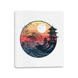 The Great Wave - Canvas Wraps Canvas Wraps RIPT Apparel 11x14 / White