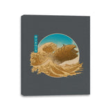 The Great Wave off Arrakis - Canvas Wraps Canvas Wraps RIPT Apparel 11x14 / Charcoal