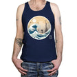 The Great Wave off Scarif - Best Seller - Tanktop Tanktop RIPT Apparel X-Small / Navy