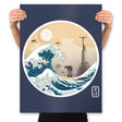 The Great Wave off Scarif - Prints Posters RIPT Apparel 18x24 / Navy