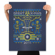 The Great Xmas - Prints Posters RIPT Apparel 18x24 / Navy