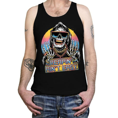 The Grim Rapper - Tanktop Tanktop RIPT Apparel X-Small / Black