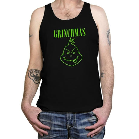 The Grungemas - Tanktop Tanktop RIPT Apparel X-Small / Black