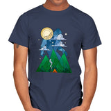 The Guardian of the Forest - Mens T-Shirts RIPT Apparel Small / Navy