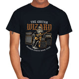 The Guitar Wizard - Mens T-Shirts RIPT Apparel Small / Black