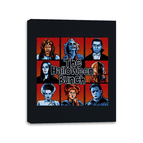 The Halloween Bunch - Canvas Wraps Canvas Wraps RIPT Apparel 11x14 / Black