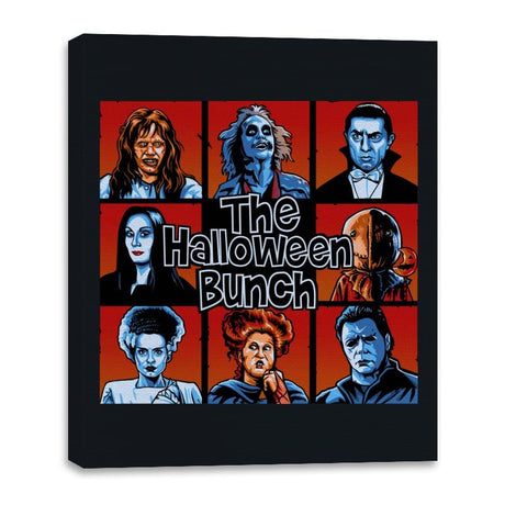 The Halloween Bunch - Canvas Wraps Canvas Wraps RIPT Apparel 16x20 / Black