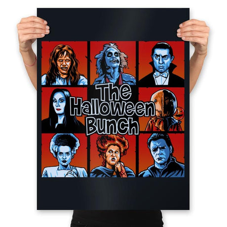 The Halloween Bunch - Prints Posters RIPT Apparel 18x24 / Black