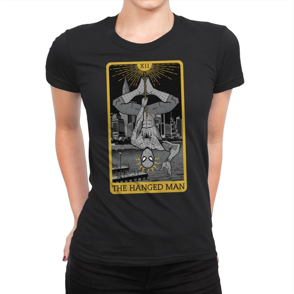 The Hanged Man - Womens Premium T-Shirts RIPT Apparel Small / Black