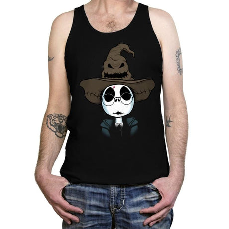 The Hat Of Sorting! - Raffitees - Tanktop Tanktop RIPT Apparel X-Small / Black