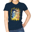 The Heelers Kiss - Womens T-Shirts RIPT Apparel Small / Navy