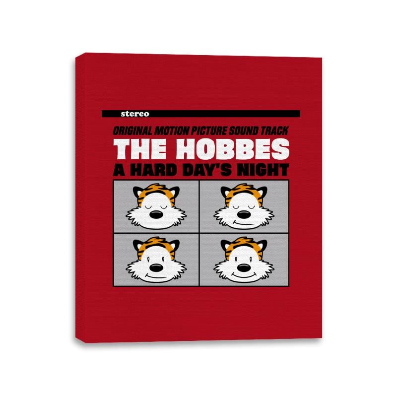 The Hobbes - Canvas Wraps Canvas Wraps RIPT Apparel 11x14 / Red