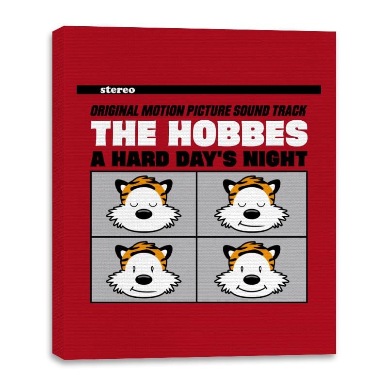 The Hobbes - Canvas Wraps Canvas Wraps RIPT Apparel 16x20 / Red