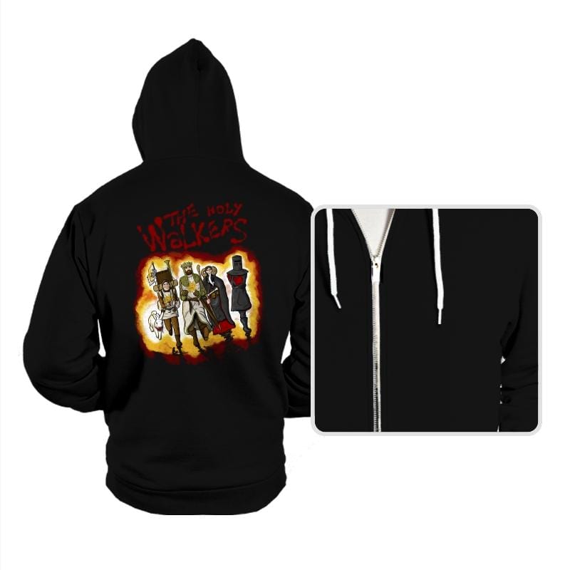 The Holy Walkers - Hoodies Hoodies RIPT Apparel Small / Black