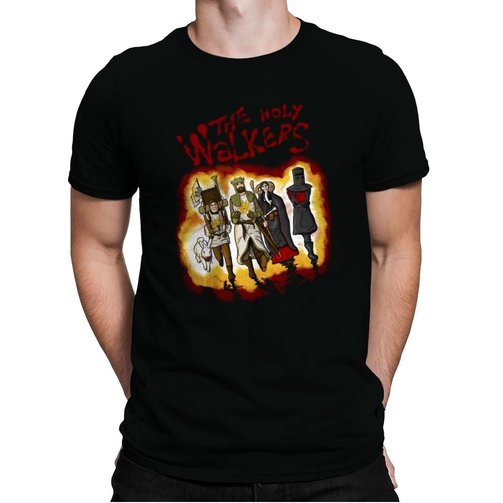 The Holy Walkers - Mens Premium T-Shirts RIPT Apparel Small / Black