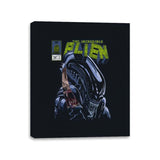 The Incredible Alien II - Canvas Wraps Canvas Wraps RIPT Apparel 11x14 / Black