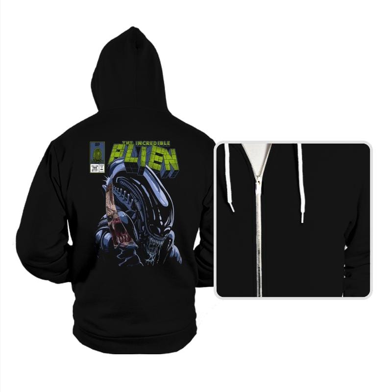 The Incredible Alien II - Hoodies Hoodies RIPT Apparel Small / Black