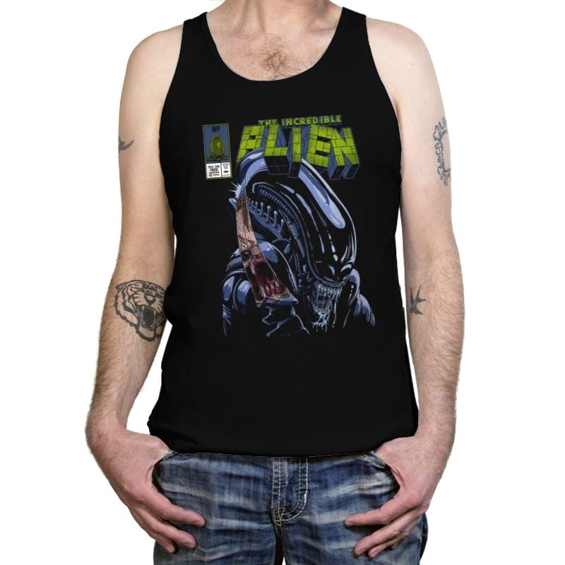 The Incredible Alien II - Tanktop Tanktop RIPT Apparel X-Small / Black