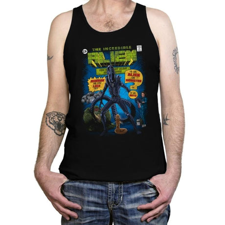 The Incredible Alien - Tanktop Tanktop RIPT Apparel X-Small / Black