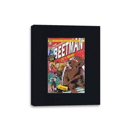 The Incredible Beetman - Canvas Wraps Canvas Wraps RIPT Apparel 8x10 / Black