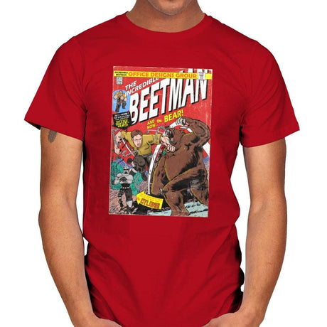 The Incredible Beetman - Mens T-Shirts RIPT Apparel Small / Red