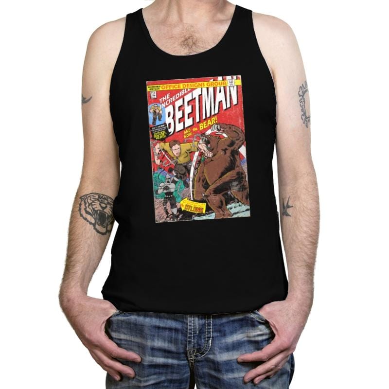 The Incredible Beetman - Tanktop Tanktop RIPT Apparel X-Small / Black