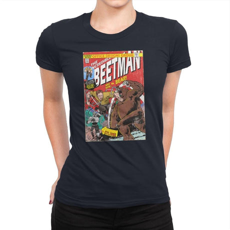 The Incredible Beetman - Womens Premium T-Shirts RIPT Apparel Small / Midnight Navy