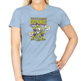 The Incredible Donnie Exclusive - Womens T-Shirts RIPT Apparel Small / Light Blue