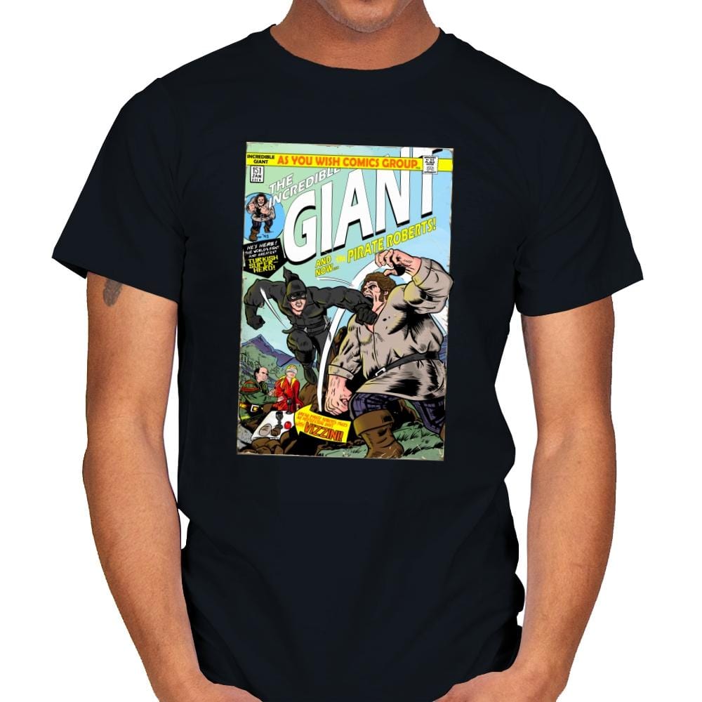 The Incredible Giant - Mens T-Shirts RIPT Apparel Small / Black