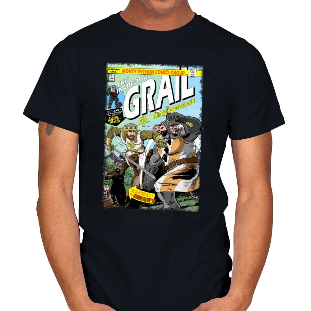 The Incredible Grail - Mens T-Shirts RIPT Apparel Small / Black