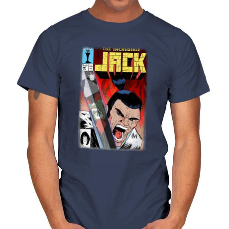 The Incredible Jack - Mens T-Shirts RIPT Apparel Small / Navy